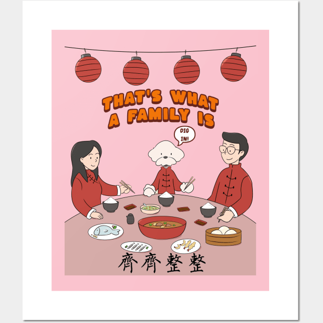 Chinese New Year Wall Art by Cheeky BB